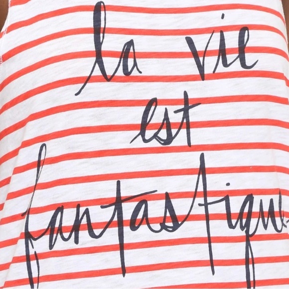 Sundry Striped Sleeveless Tank Top - Picture 4 of 10